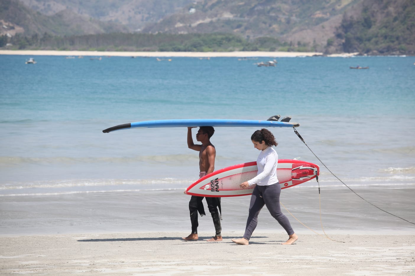 Kasjarod, your local surf instructor in Lombok